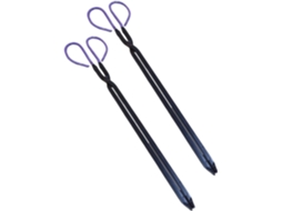 Conjunto De 2 Pinças Para Assar, Limpar Brasas De Carvão E Grelhas Forno Da Happyyami, Ideal Para Grelhar, Churrasco
