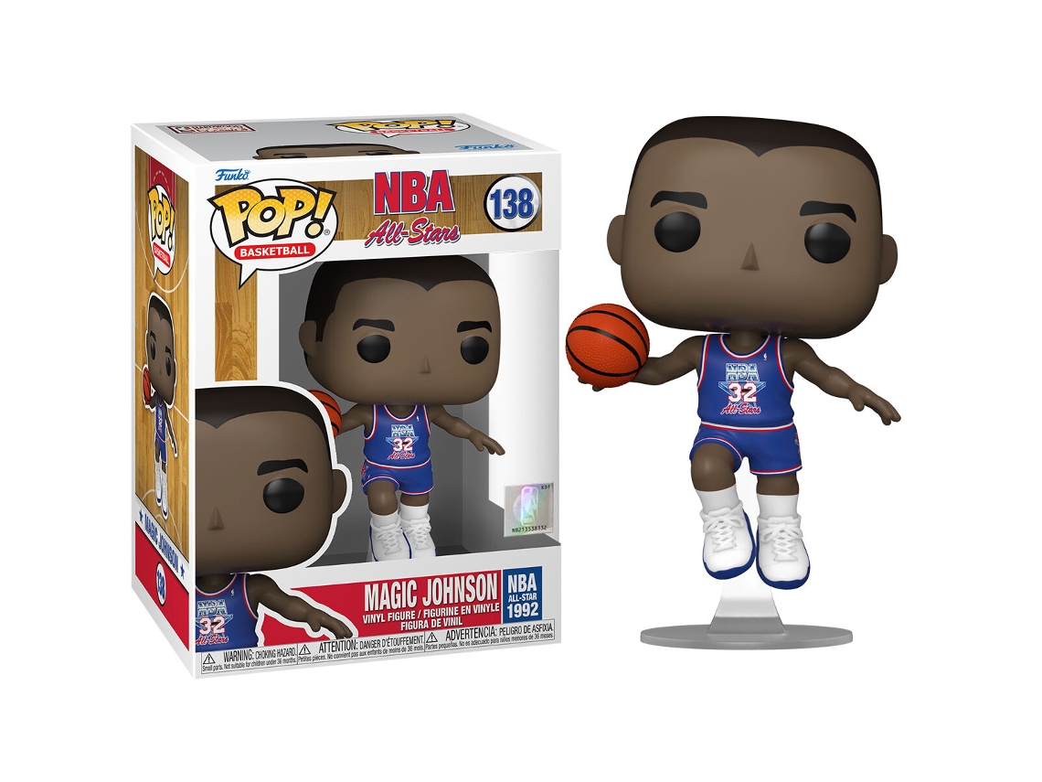 Figura Pop Nba All Star Magic Johnson 1992