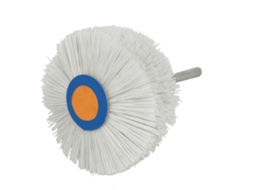 Escova de Nylon Abrasiva com Haste 6 Mm e Diâmetro 80 Grão 600, para Lixar Polir CHABERLU