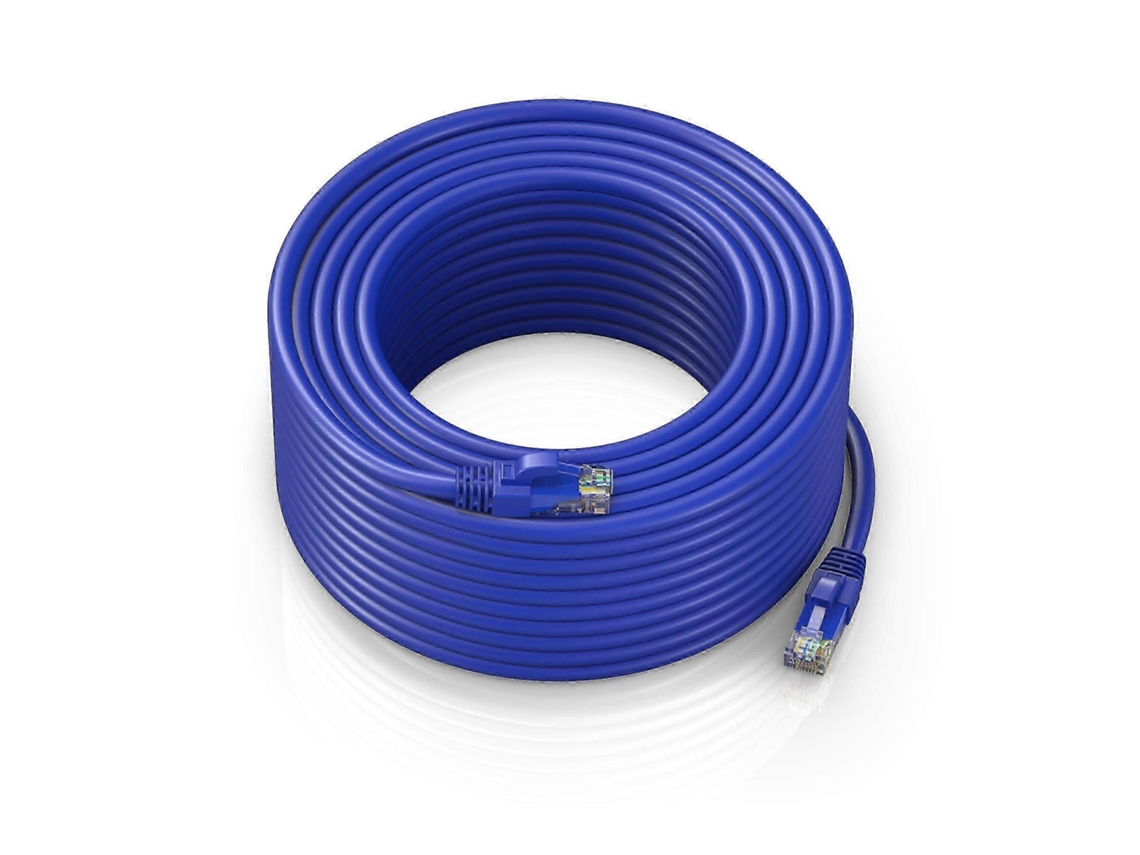 Lurelia Cabo Ethernet Cat6 Rj45 1000 Mbps 550 Mhz 90 M Exterior Azul Para Gaming
