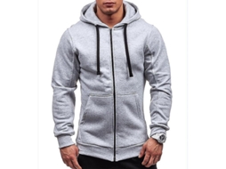 2026 chaquetas para Hombre com Fecho e Capuz Moletons de Inverno e Outono Roupa Casual Exterior