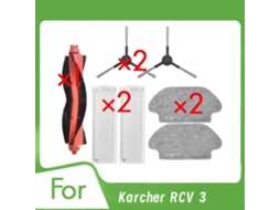 Para Rcv 3 Acessórios Aspirador Escova Lateral Principal Filtro Mopa Ultra
