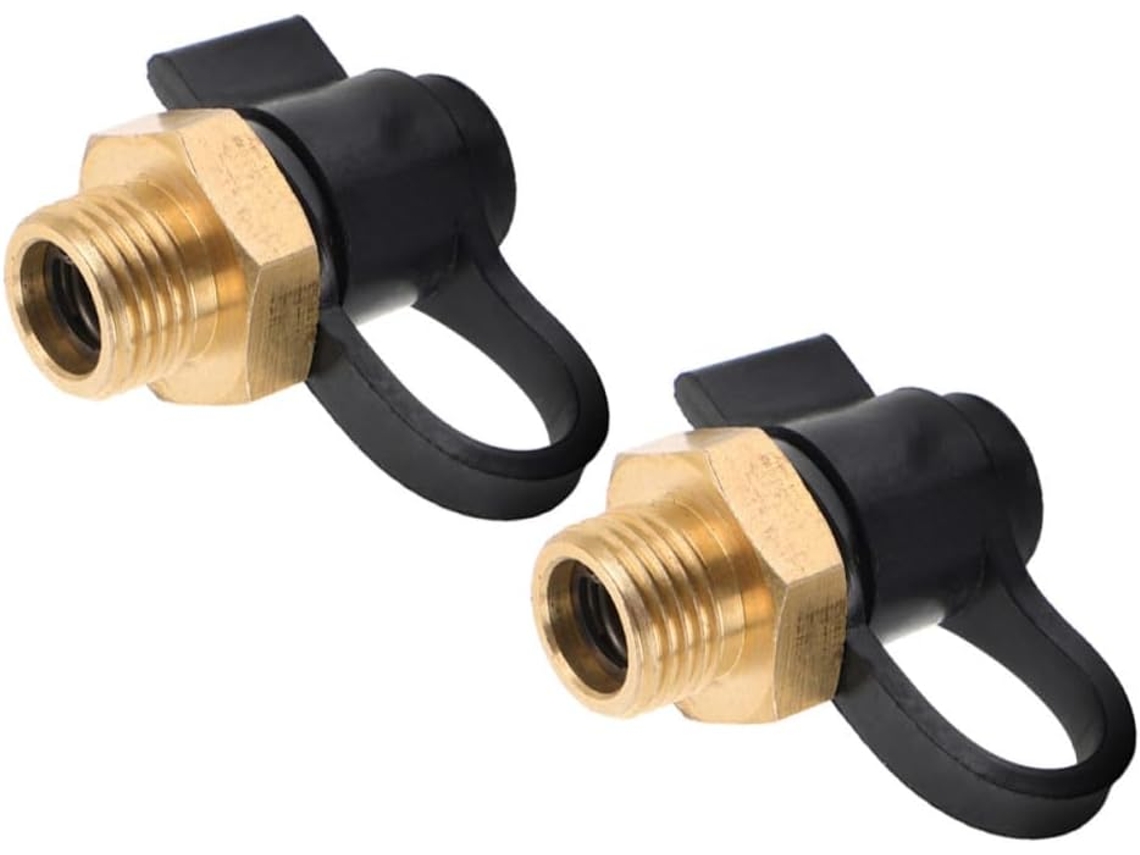 Válvula De Purga Para Compressor De Ar, Pacote Com 2 Unidades, Metal E Plástico | Adaptador