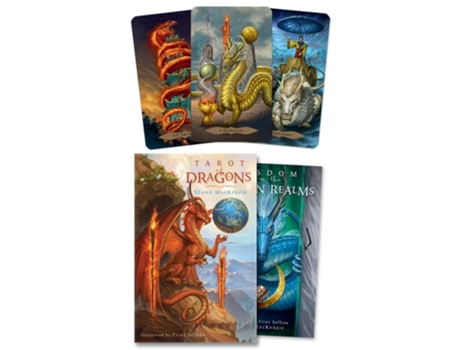 Livro Tarot of Dragons de Shawn Mackenzie e Firat Solhan (Inglês)