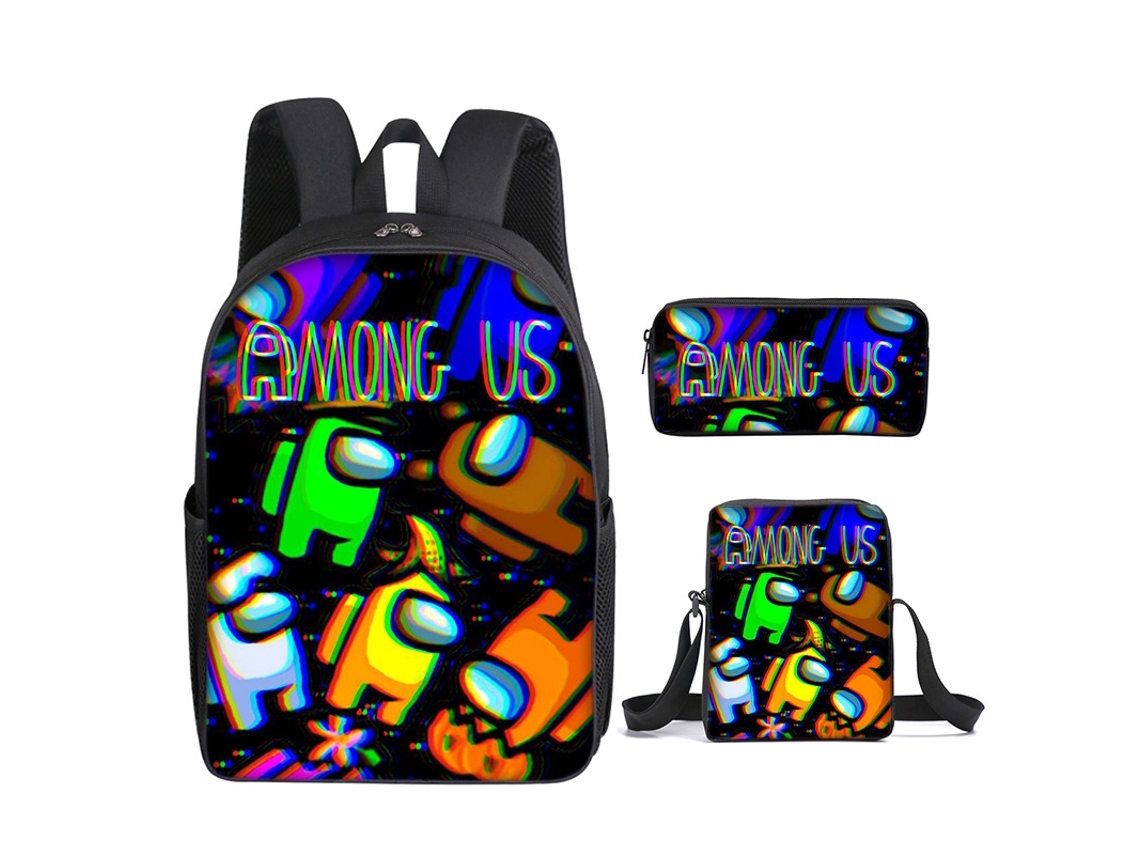 Mochila Estudantil Space Werewolf Killing Among Us Estilo 20 20 Aquaforge