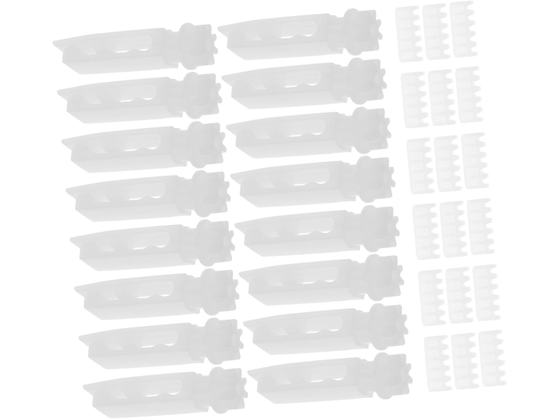 Rodízios Para Cortina Coheali Série 3 Instalação E Uso Em Trilhos De, Design Prático E Elegante, 20 Peças*3