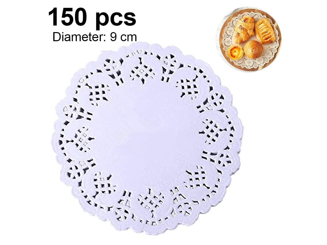1 Pcs Guardanapos De Papel Redondos Jogos Americanos Para Mesas Casamento Festas Pacote De 150 9 Cm*