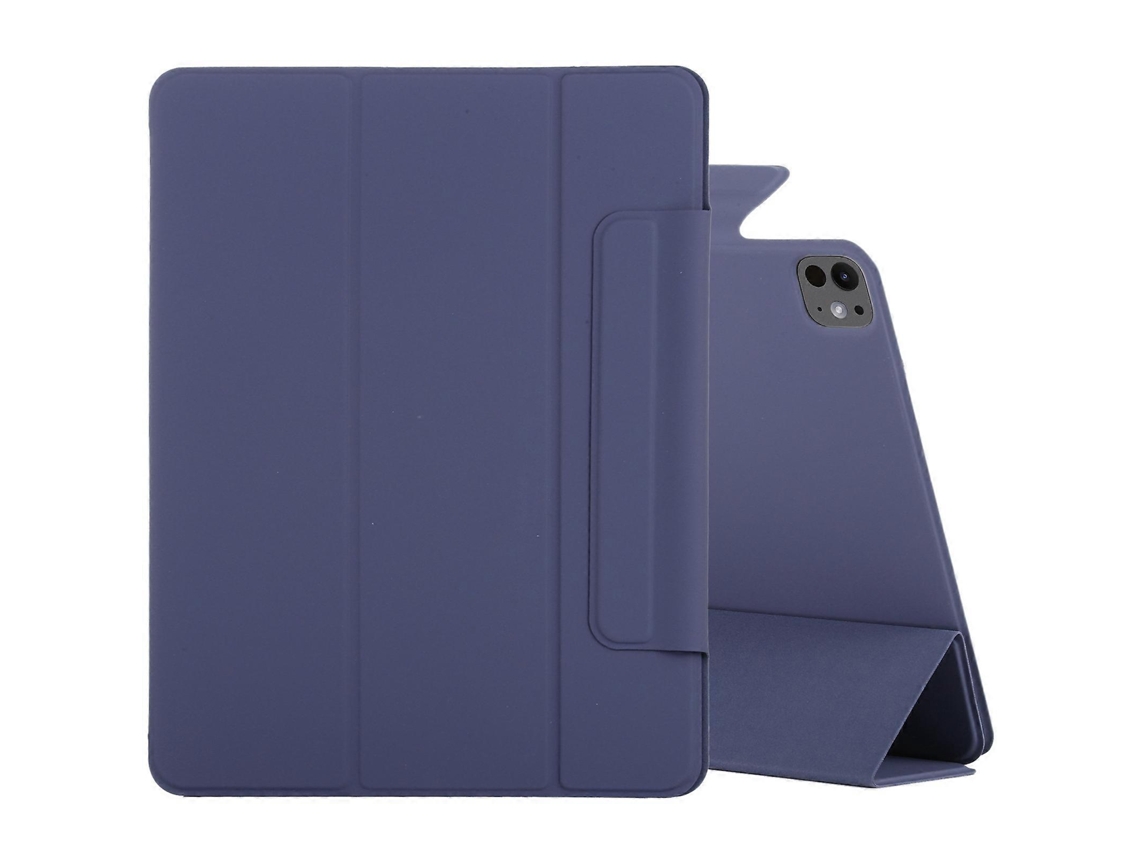 Capa inteligente para tablet em couro sintético Webake com fivela fixa e clipe duplo