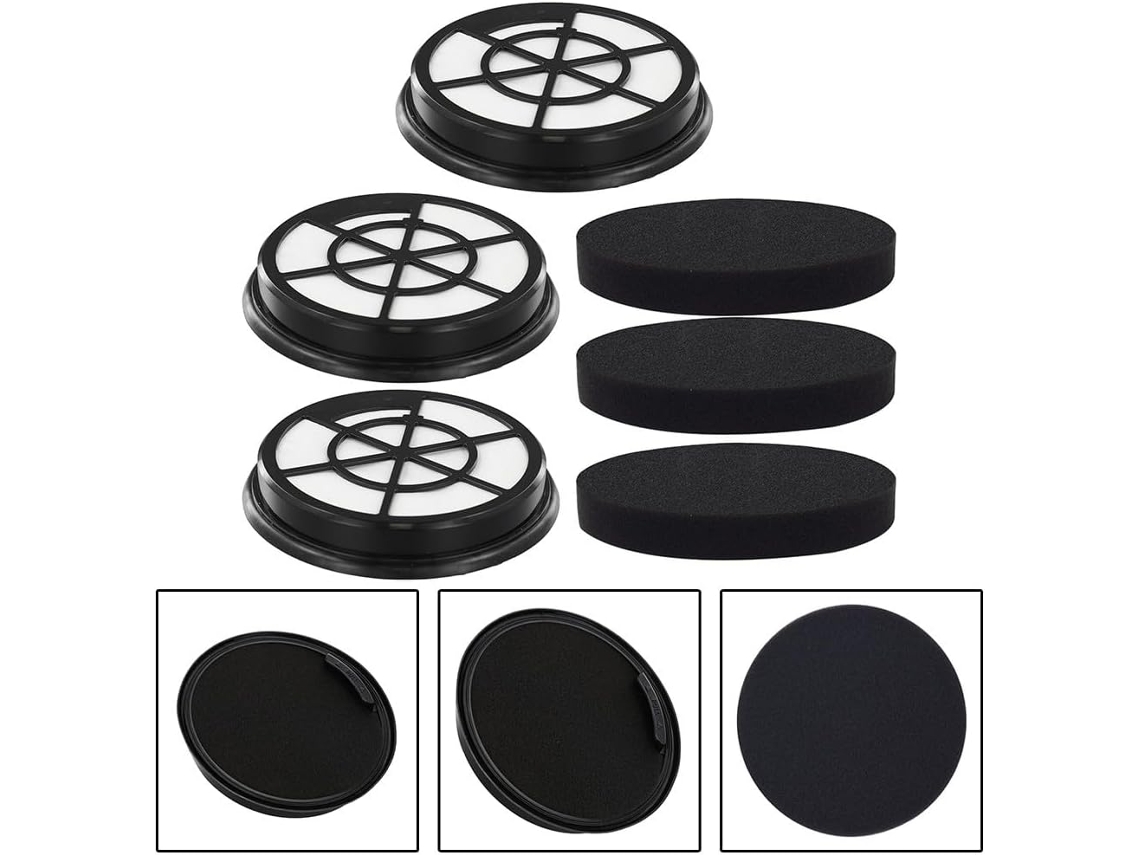 Filtro De Esponja, Reposição, Peças Para Aspirador Pó Eureka Nen0101