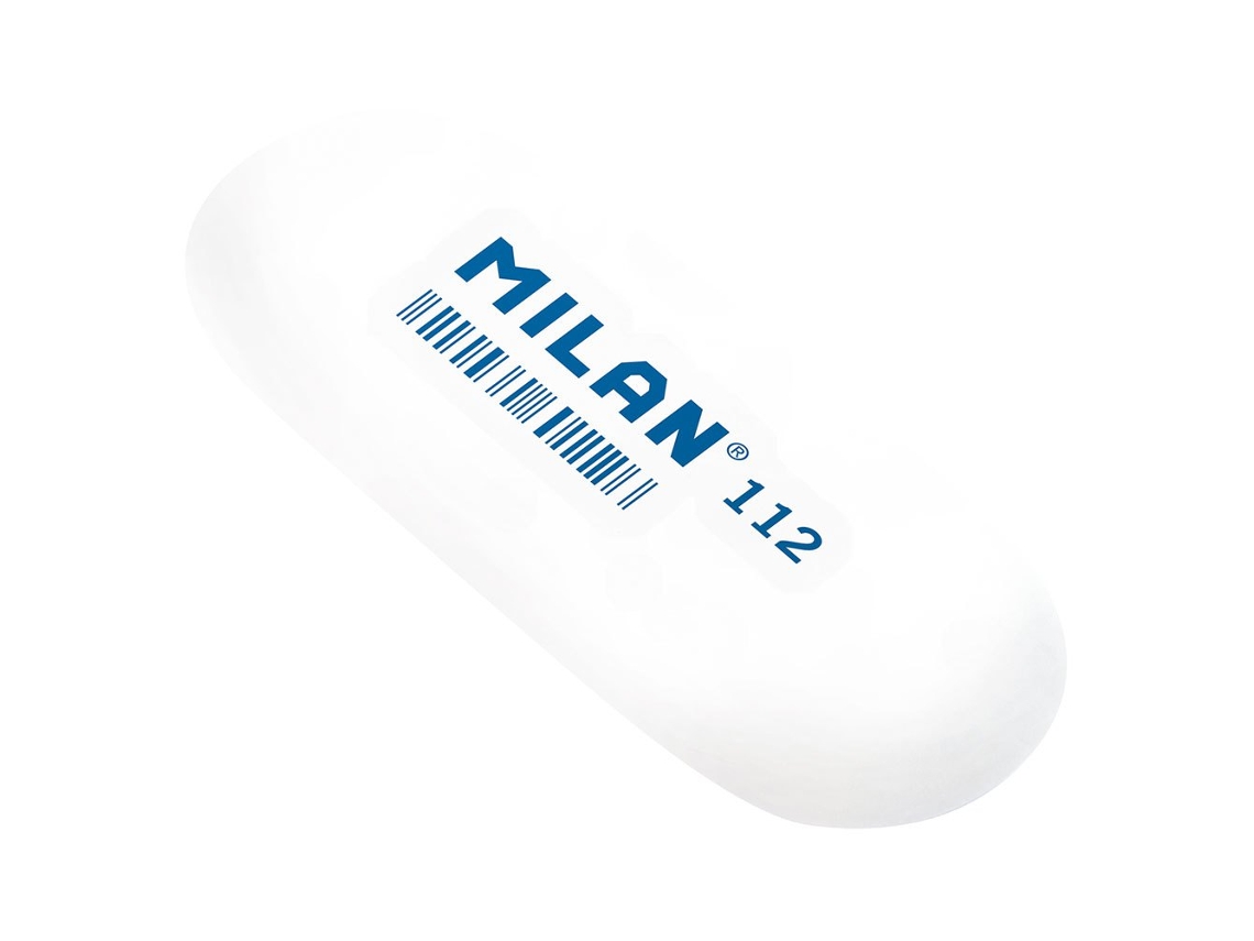 Caixa 12 Oval Oval Borrachas de Borracha Sintética Macia Transparentemilan