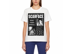 Rockinstone Scarface Movie Another Name White Adult T-shirt Size:l
