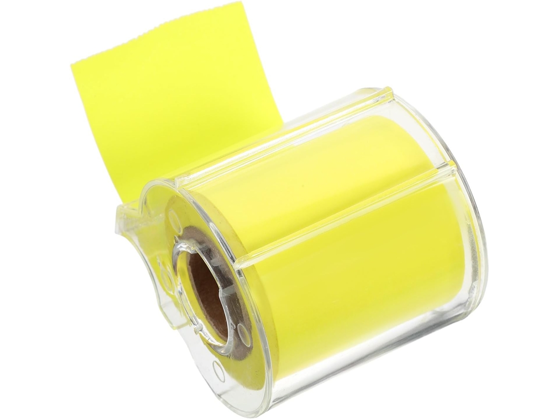 Roleau De Notes Autocollantes Réutilisables Pour Bureau Et Listes De Tâches, Papel Amarelo Polivalente