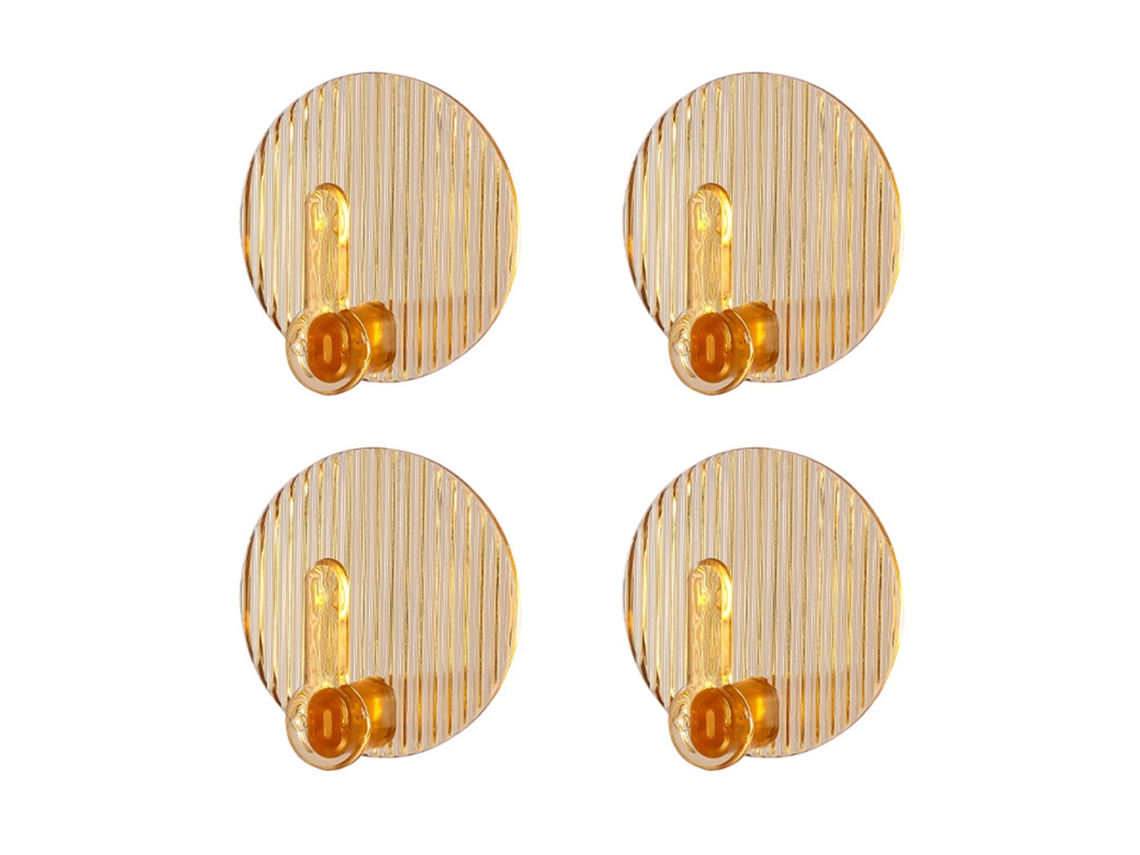 4pcs Ganchos Adesivos Sem Perfuração Fortes | S/MARCA