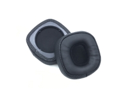 Almofada para MARSHALL MAJOR III de Orelhas de Espuma Macia Preto XIAOMOYU