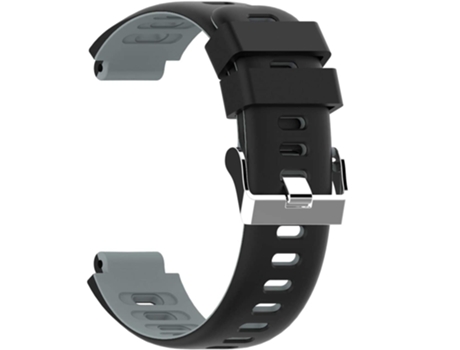 Pulseira Garmin Forerunner 220/230/235/620/630/735Xt  De Silicone Preto