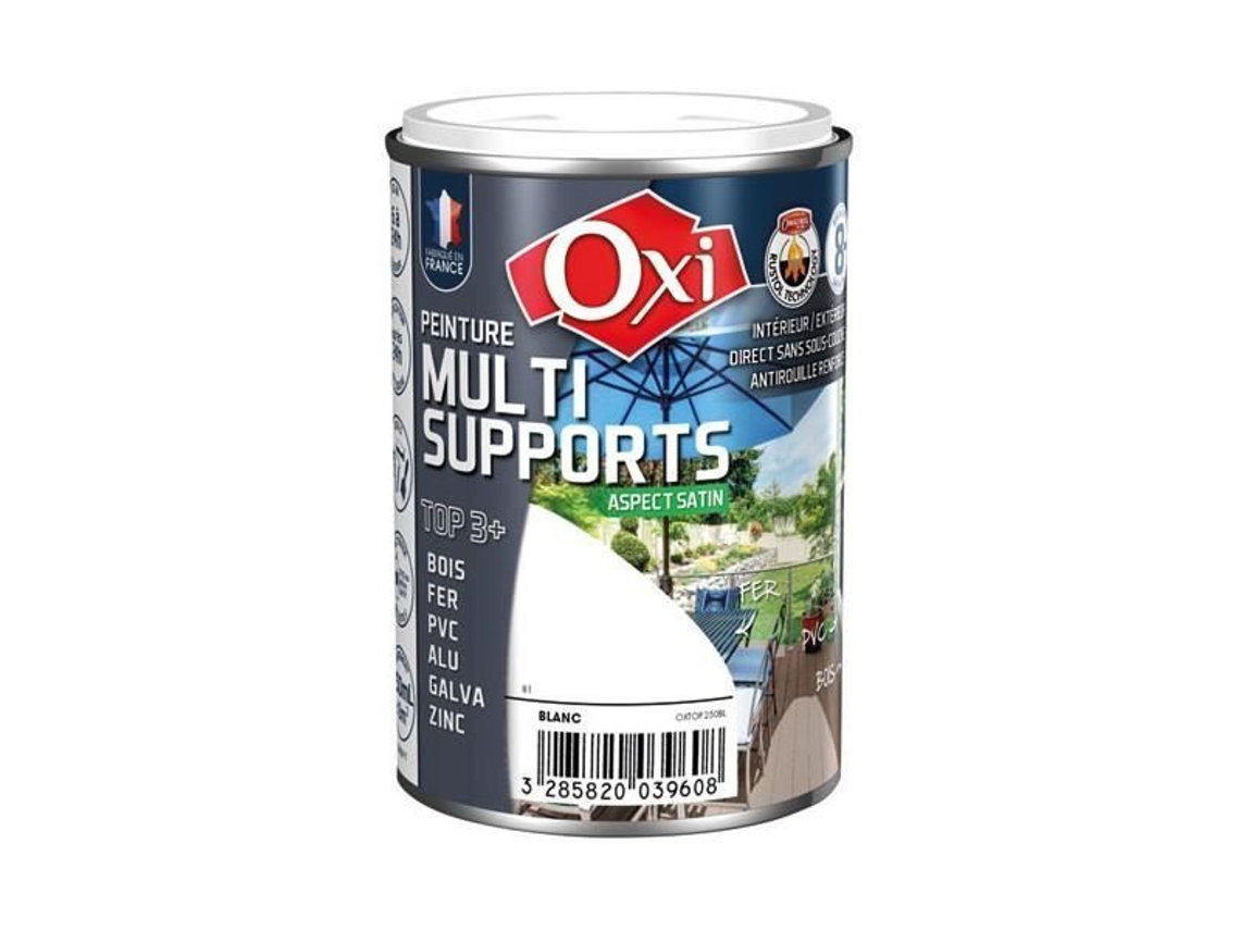 Tinta Multi Superfícies Top3 Acetinado 0,250 L Cinza Escuro Oxi