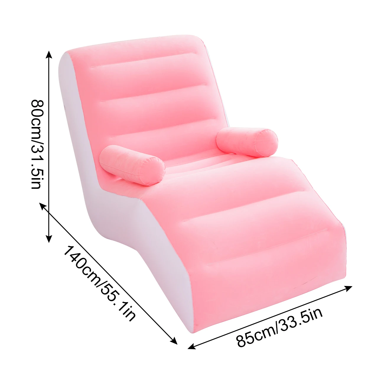 Cadeira De Descanso Inflável Para Uso Externo/cadeira Flutuante Para Piscina, Ideal Para Praias, Camping E Jardins.