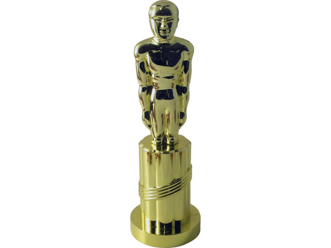 Estátua DISFRAZZES Forma De Óscar (24 cm)