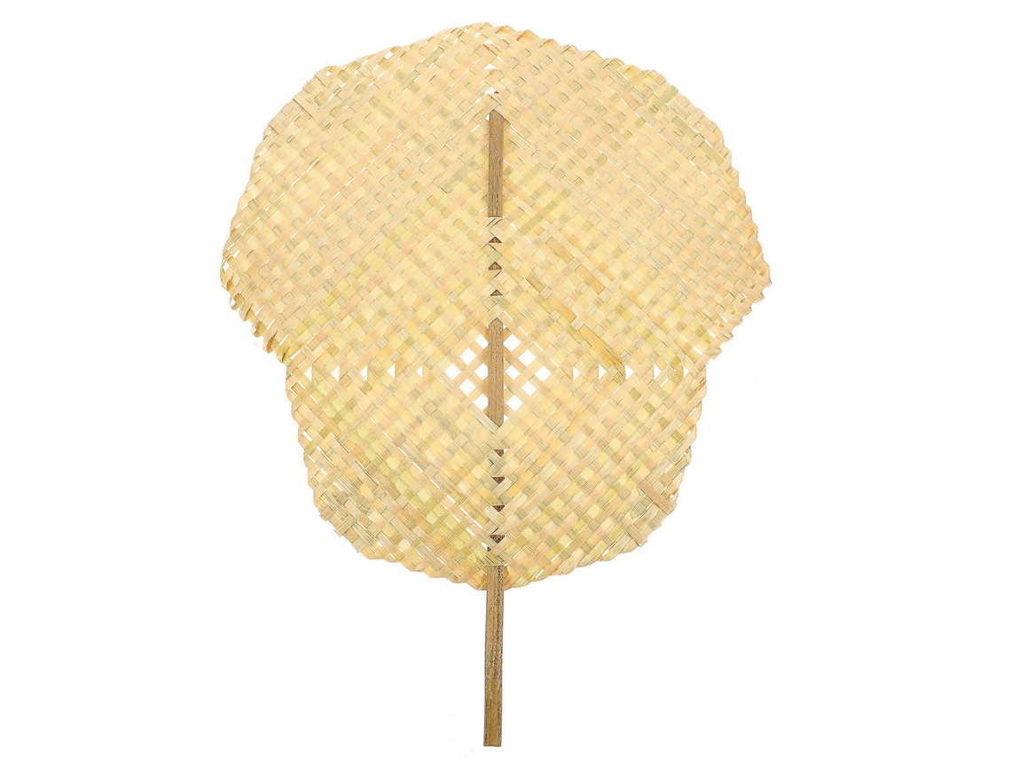 Leques De Mão Bambu, Trançados Em Leque Decorativo Mão, Portátil