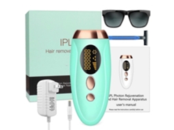 Depilador A Laser Ipl Com 999999 Flashes Para Remoção Permanente De Pelos Faciais E Corporais.