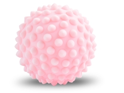 Bola de Massagem Miofascial 9cm Rosa Ioga Fitness Pé Pescoço