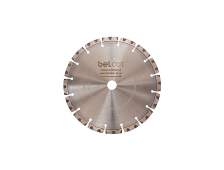 Disco de Granito Ø230 x 10 x 2,6 x 2,6 x 22,2 BELCUT