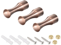 Conjunto de 3 Ganchos CHABERLU para Toalhas e Casacos, 14x45mm