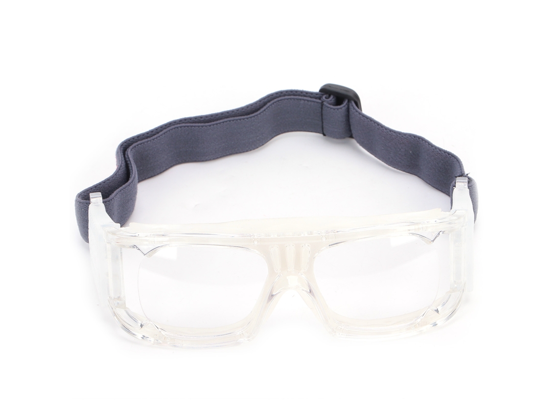 Óculos Laxiscreed Uv Para Futebol Impacto Branco, Proteção E Conforto Em Desportos Ao Ar Livre