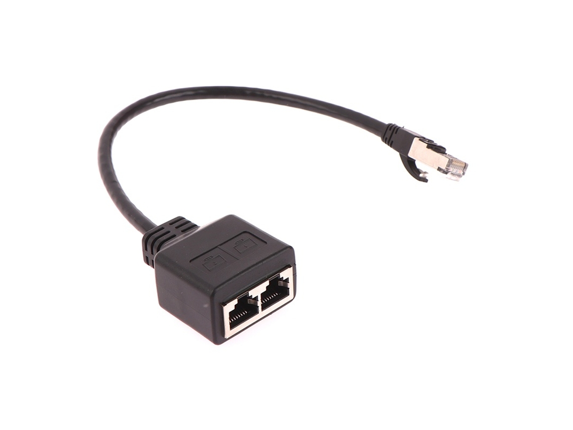 Lurelia Divisor Ethernet Rj45 31 Cm Preto, Para Rede Lan