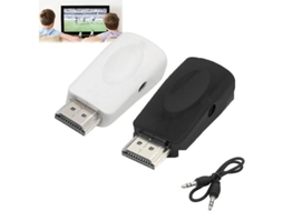 Conversor de Transmissão YURU, HDMI para VGA, Caixa de Streaming 1080p, Smart TV, Branco