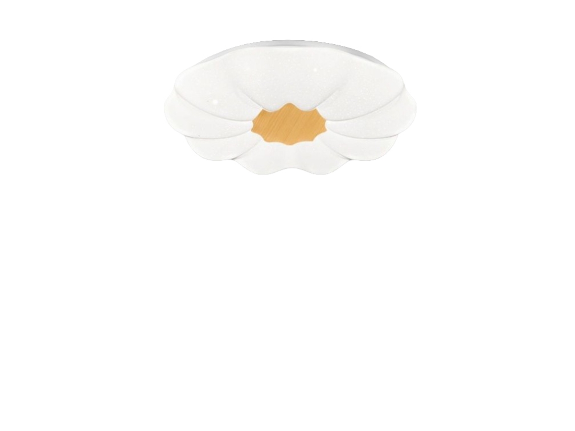 Laxiscreed Candeeiro De Teto Simples Com Design De Nuvem Para Quarto E Sala, 40cm, Luz Branca