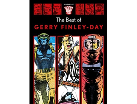 Livro 45 Years of 2000 AD The Best of Gerry FinleyDay de Gerry Finley-Day (Inglês - Capa Dura)