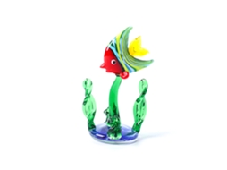Ornamento De Vidro Peixes Plantas Aquáticas Aquário
