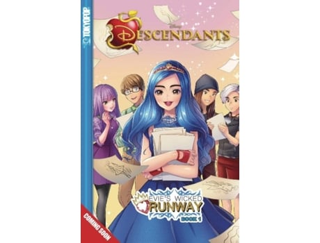 Livro disney manga: descendants - evie's wicked runway, book 1 de jason muell (inglês)