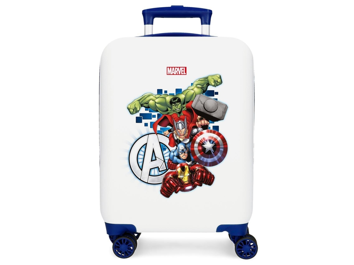 Mala De Cabine All Avengers Abs Branco Marvel
