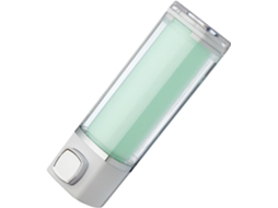 Dispensador de sabonete líquido GOKOCO, parede, plástico, branco, recarregável