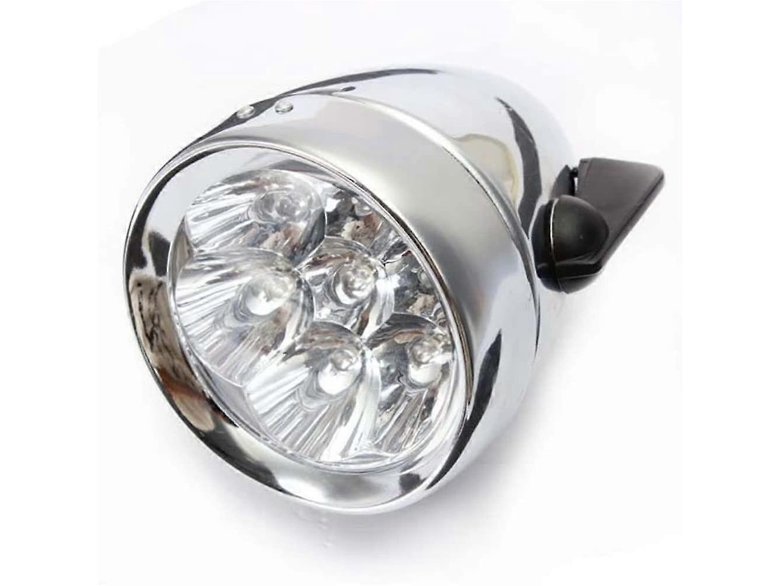 Lurelia Luz De Bicicleta, Farol De Bicicleta Vintage Com 7 Leds, Luz Dianteira Retrô Para Bicicleta, Resistente A Arranhões Com Suporte.