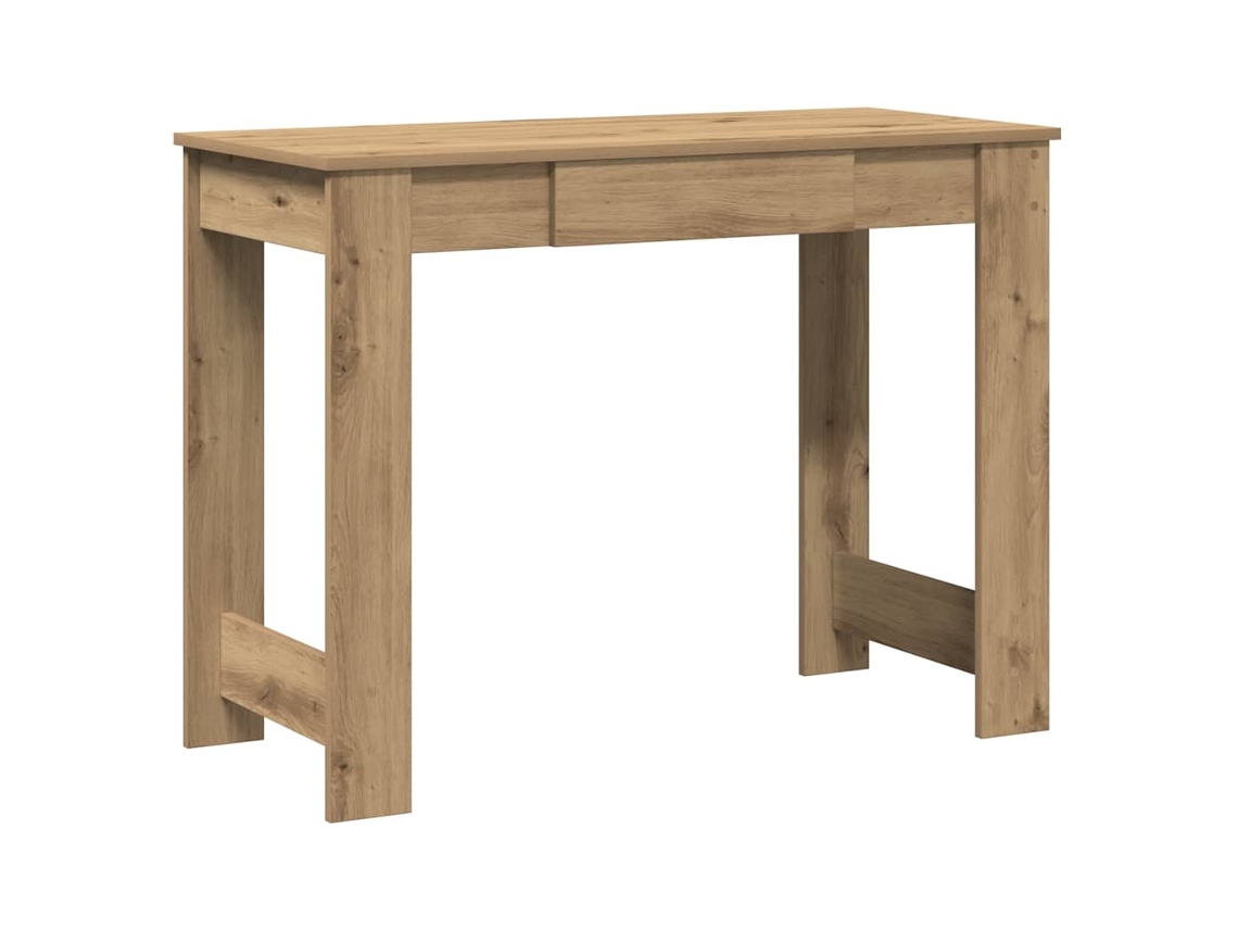 Desk, Desks Vidaxl Marrom Madeira Processada (n/a)