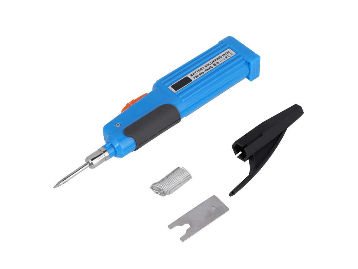 Ferro De Soldar Sem Fio Kbi-645 Operado Por Bateria 6w 4.5v Ferro Elétrico De Soldar