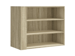 Wall Cabinet, Wall Cabinets Vidaxl Marrom Madeira Processada (n/a)
