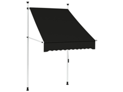 Retractable Awning, Retractable Awnings Vidaxl Antracite Tecido (n/a)