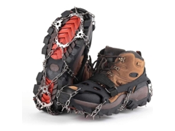 Grampões Para Calçados, Cleats De Tração No Gelo, Proteções Anti-deslizantes Com 19 Picos, Tamanho Xl 44-47
