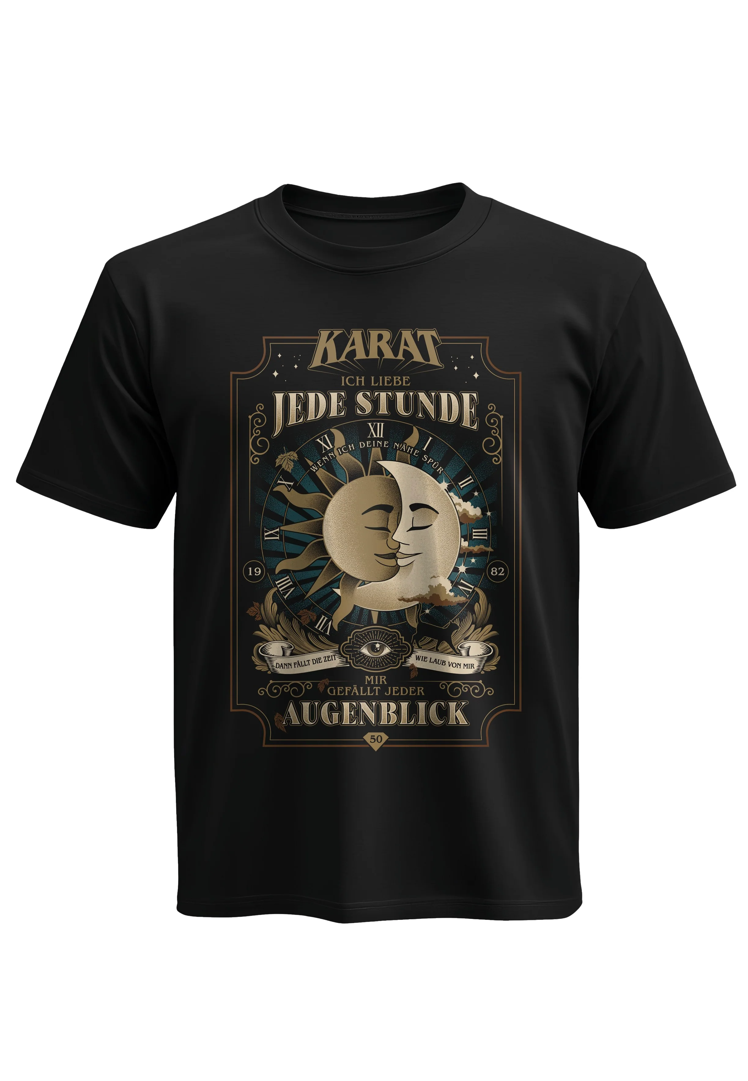 Size:xxl Rockinstone Karat - Jede Stunde - T-shirt Unisex Adults