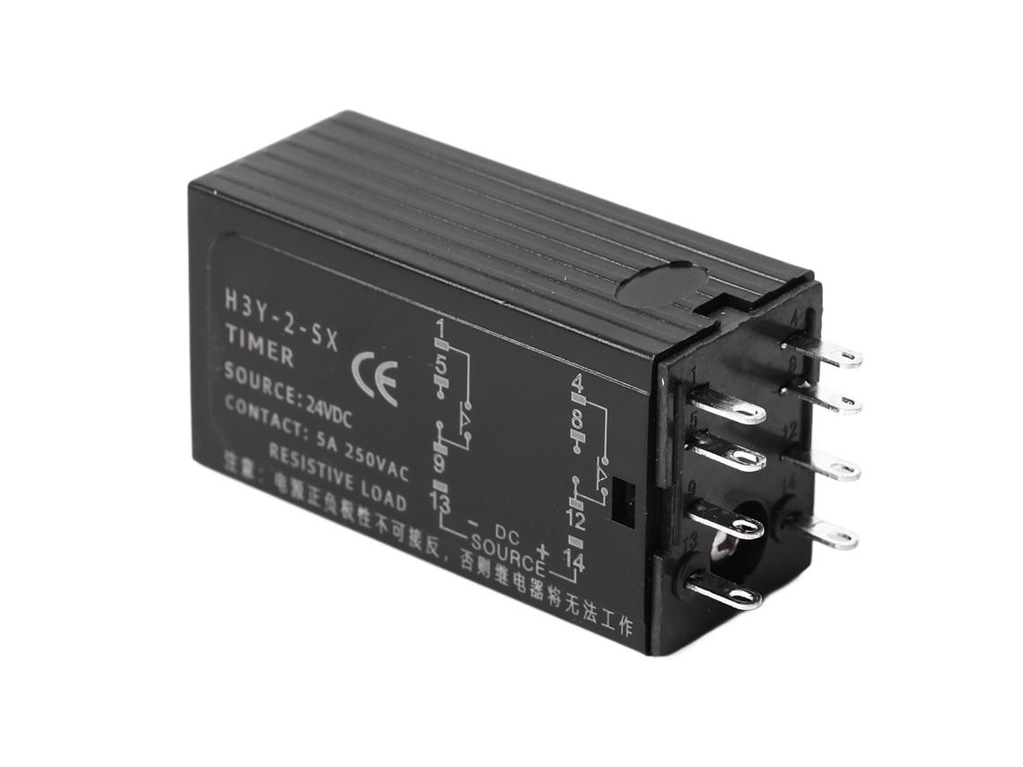 Rele De Retardo Temporal Digital 0.1s-99h 8 Pinos Ciclo Timer Relay Controle Automático Dc24v