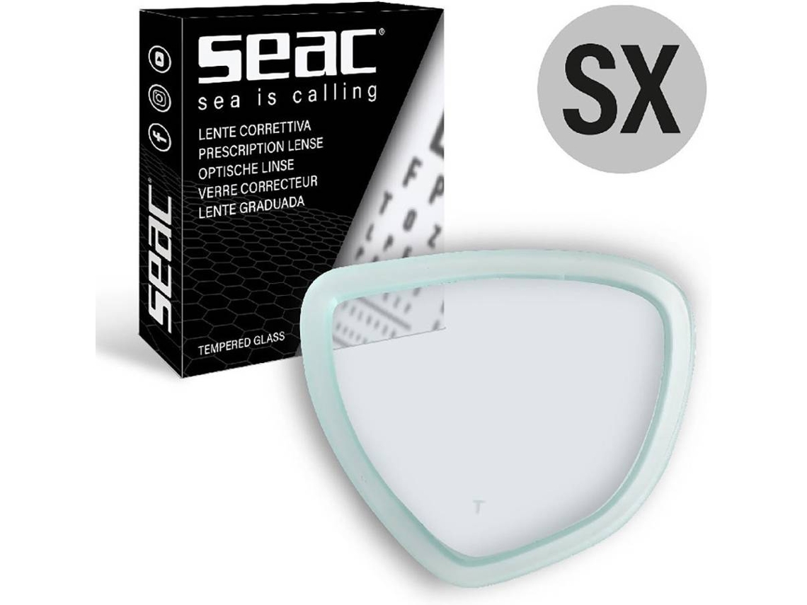Lentes Graduadas de Mergulho SEACSUB One Óptica (-2.00)