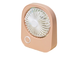 Laxiscreed Ventilador Compacto De Mesa Com Carregamento Usb E Ângulo De Vento Ajustável