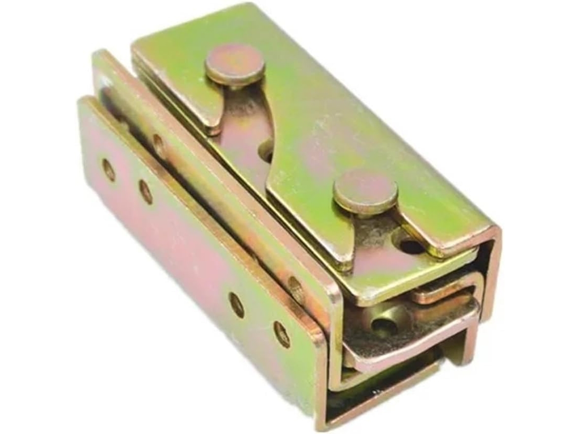 1 Conjunto (4 Peças) De Dobradiças Metal Para Fixação Tábuas Madeira