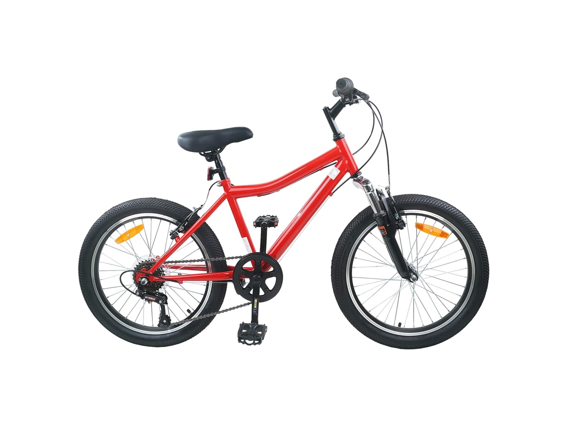 Vidaxl Bicicleta Infantil 20 Polegadas 6-velocidade Para 6-11 Anos