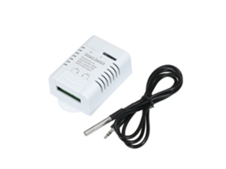 Interruptor de temperatura inteligente Ewelink Wifi (16A, potência de 3000W, com função de monitoramento de temperatura)