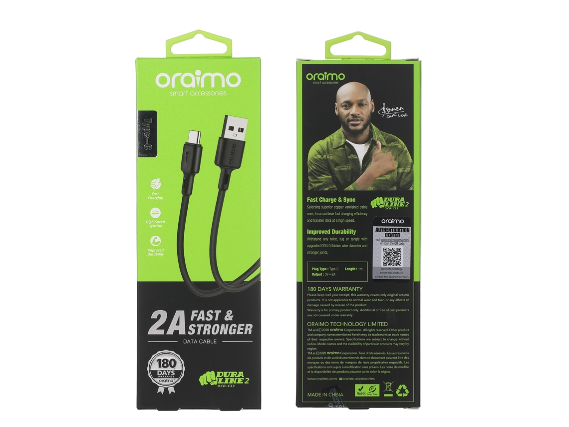 Cabo de Dados LAXISCREED 2a 1m Preto